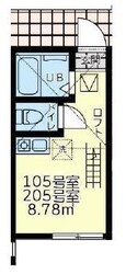 ユナイト追浜ブルターニュの物件間取画像